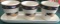 SET OF 3 ANGEL HERB/FLOWER POTS