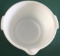 VINTAGE GLASBAKE MILK GLASS MIXING BOWL WITH POURING SPOUT