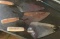 LOT OF 4 TROWELS