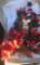 DECORATED ARTIFICIAL TABLETOP CHRISTMAS TREE
