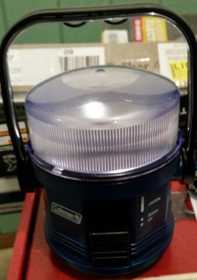 COLEMAN BATTERY OPERATED LANTERN