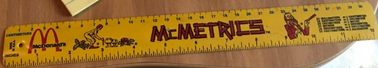 OLD MCDONALD'S MCMETRICS METAL RULER