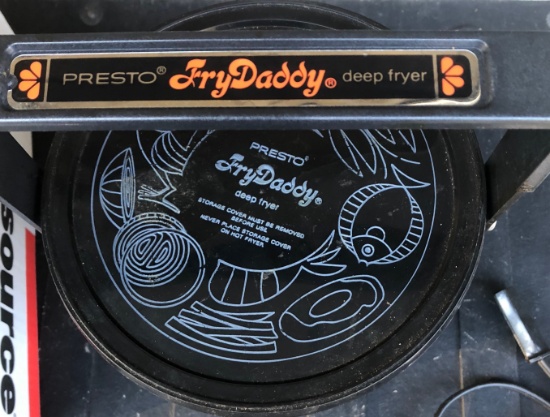 VINTAGE PRESTO FRY DADDY DEEP FRYER WORKS PERFECT!