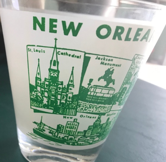 VINTAGE NEW ORLEANS SHOT GLASS