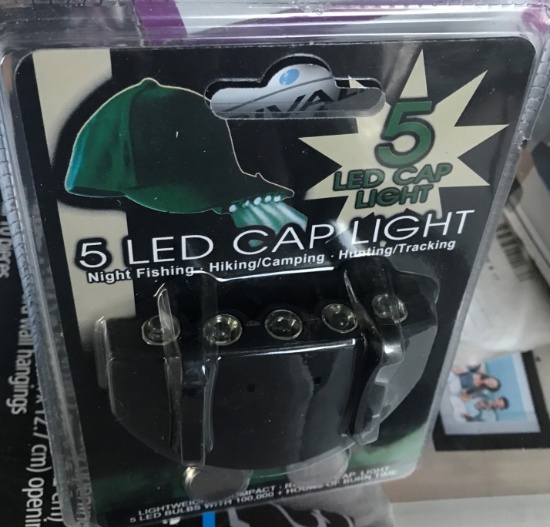 5 LED CAP LIGHT