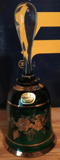 BEAUTIFUL BOHEMIA CRYSTAL BELL