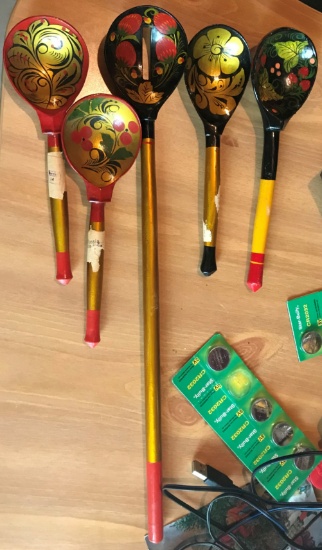 LOT OF RUSSIAN SPOONS