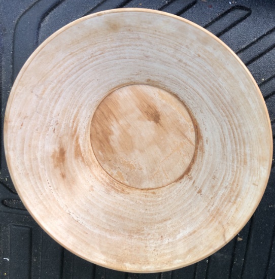 OLD WOODEN BOWL