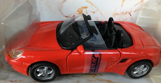 WELLY 1:24 DIE CAST PORSCHE BOXSTER