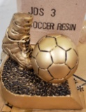 RESIN SOCCER PLAQUE