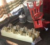 LOT OF FISHING ROD HOLDERS