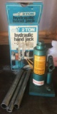 OLD SEARS 2 TON HYDRAULIC HAND JACK