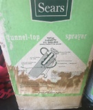 OLD SEARS FUNNEL TOP 3 1/2 GALLON SPRAYER