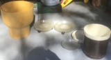 LOT OF PLANTERS AND PLANT STANDS