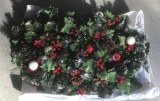 CHRISTMAS TABLE ARRANGEMENT FROM FLORIST
