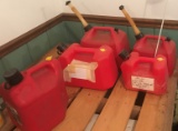 LOT OF GAS CANS