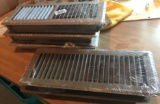LOT OF TRU AIRE AND HART & COOLEY 4X12 FLOOR REGISTERS