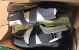 WOMENS 9M GRASSHOPPERS BAYSIDE SLING BLACK SHOES