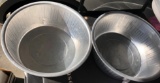 LOT OF 2 VINTAGE ALUMINUM BOWLS