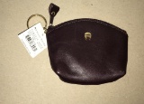ETIENNE AIGNER LEATHER CHANGE PURSE