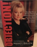 OBJECTION! HARDCOVER BOOK SIGNED BY NANCY GRACE