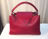 Louis Vuitton Capucines MM Tauri Cherry