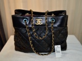 Chanel Soft Elegance Tote Black