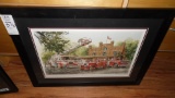 FIREMAN PICTURE SIGNED