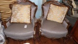 FRENCH ARM CHAIRS