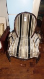 UPHOLESTERED ARM CHAIR