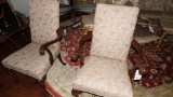 UPHOLESTERED ARM CHAIRS