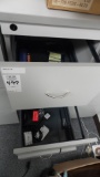 ASSORTED CABINETS w/ COMPUTER ACCESSORIES