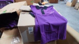 11 CASES OF 50 PURPLE POLO SHIRTS