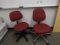 Red Task Chairs