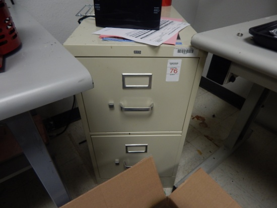 HON 2-dr Vertical File Cabinet