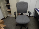 Gray Fabric Task Chair