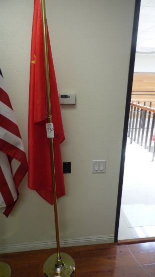 CHINA FLAG w/ STAND