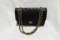 Chanel Classic Flap Bag, Lambskin, Gold Tone Hardware, Signature CC Turn Lock Clasp, Interwoven Leat
