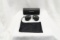 Burberry Sunglasses, Black, Model B3097 1007/5v 59014, w/case and dustbag