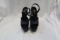 Black Platform Sandals, size 7