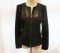 DKNY Black Zip Front Blazer, size S, worn