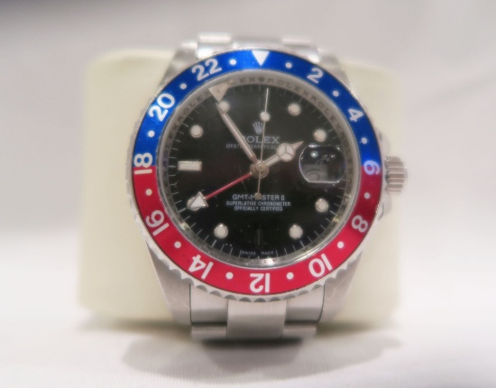 Rolex Stainless Steel GMT Master II