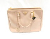 Prada Saffiano handbag, medium size bag, 13.5