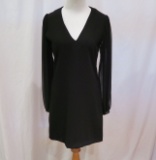 Zara Black Long Sleeved Mini Dress, size XS, new with tags
