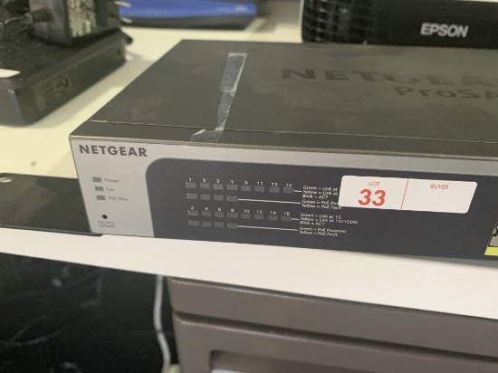 Netgear ProSafe JG5516 PE 16-Port Switch