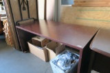 Desk, Cherry Wood Finish