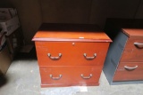 2-Dr Lateral File Cabinet Wood