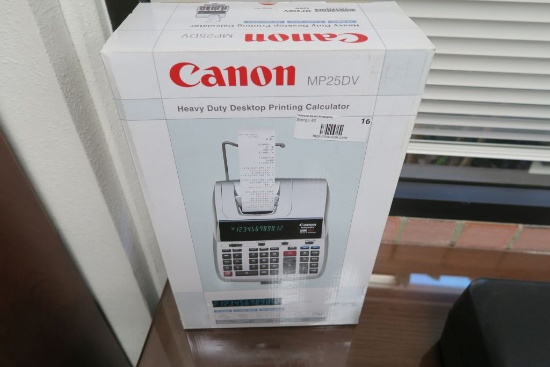 Canon MP25DV Printing Calculator