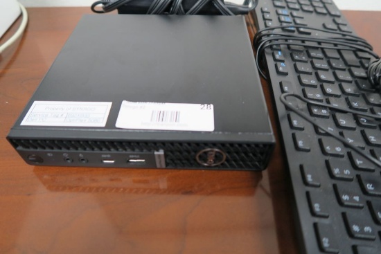 Dell Optiplex 5080 Micro Computer w/Keyboard, Mouse (see photos for service tag number to reference