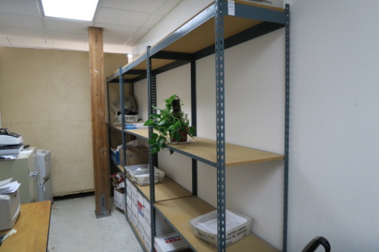 Sections Metal Shelving